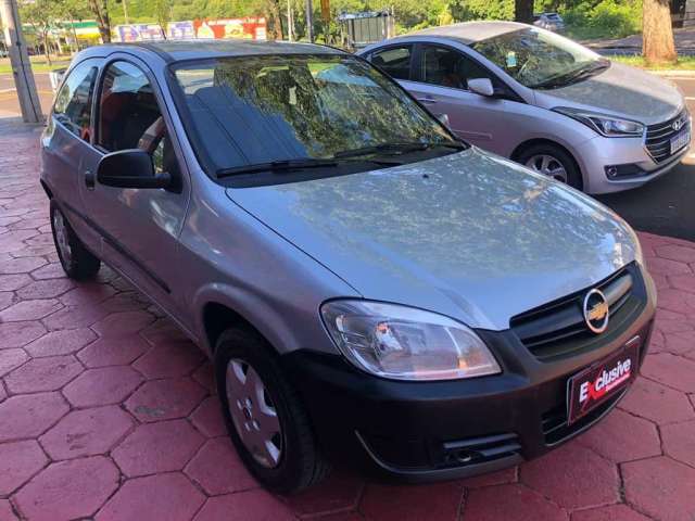 Chevrolet Celta Life/ LS 1.0 MPFI 8V FlexPower 3p  - Prata - 2008/2009