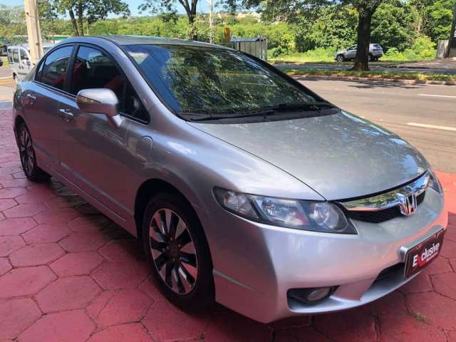 Honda Civic LXL FLEX - Prata - 2010/2010