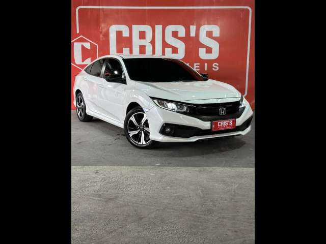 Honda Civic Sedan SPORT 2.0 Flex 16V Aut.4p  - Branca - 2020/2020