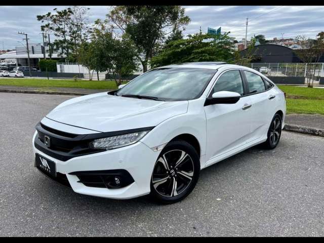 Honda Civic Sedan TOURING 1.5 Turbo 16V Aut.4p  - Branca - 2016/2017