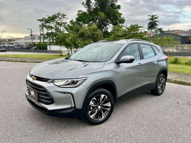 Chevrolet Tracker Premier 1.2 Turbo 12V Flex Aut.  - Prata - 2023/2024