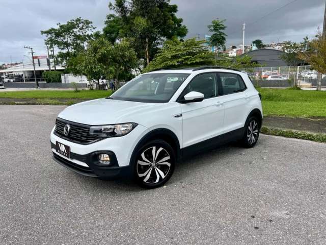 Volkswagen T-Cross Comfor. 200 TSI 1.0 Flex 5p Aut.  - Branca - 2020/2021