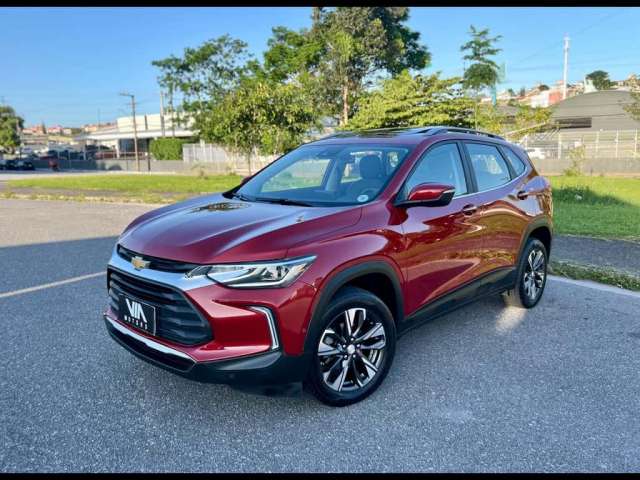 Chevrolet Tracker Premier 1.2 Turbo 12V Flex Aut.  - Vermelha - 2020/2021