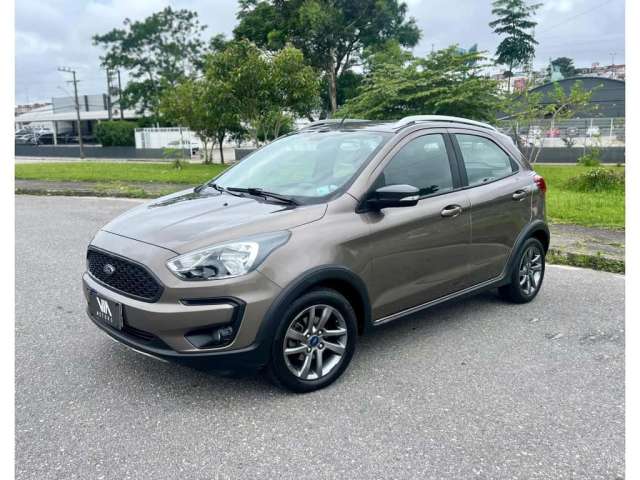 Ford KA 1.5 FreeStyle 12V Flex 5p Aut.  - Cinza - 2018/2019