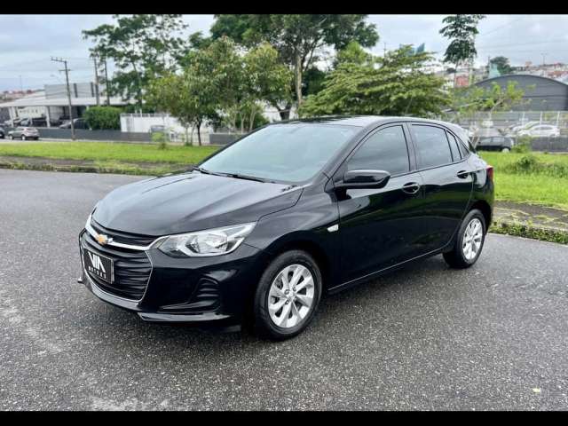 Chevrolet Onix HATCH LT 1.0 12V Flex 5p Mec.  - Preta - 2022/2023