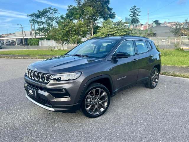 Jeep Compass LONG. T270 1.3 TB 4x2 Flex Aut.  - Cinza - 2022/2022