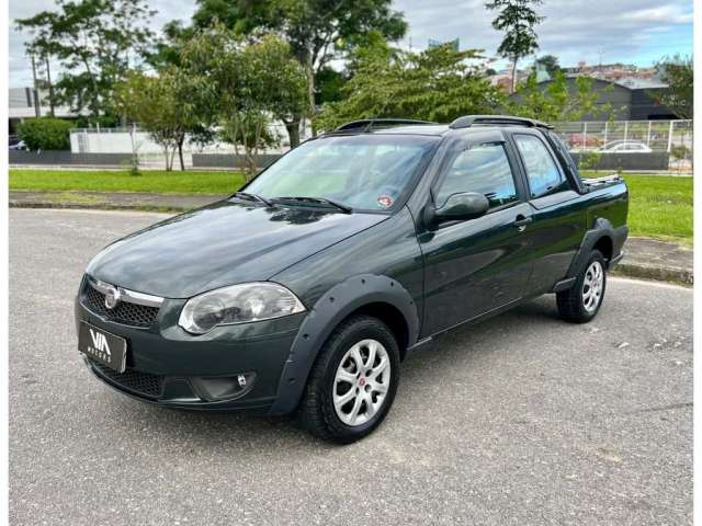 Fiat Strada Trekking 1.6 16V Flex CD  - Cinza - 2012/2013