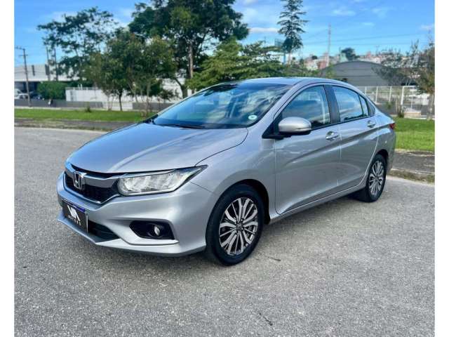 Honda City Sedan EXL 1.5 Flex  16V 4p Aut.  - Prata - 2018/2019