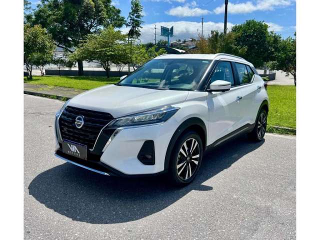 Nissan Kicks Exclusive 1.6 16V Flex Aut.  - Branca - 2021/2022