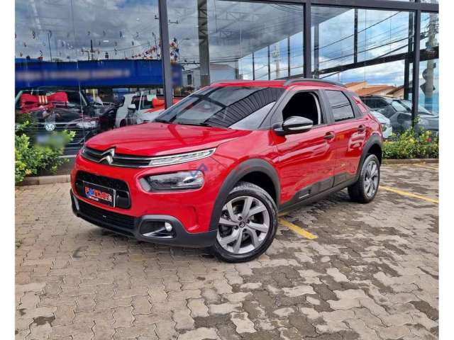 Citroën C4 CACTUS FEEL 1.6 16V FLEX AUT. - Vermelha - 2022/2022