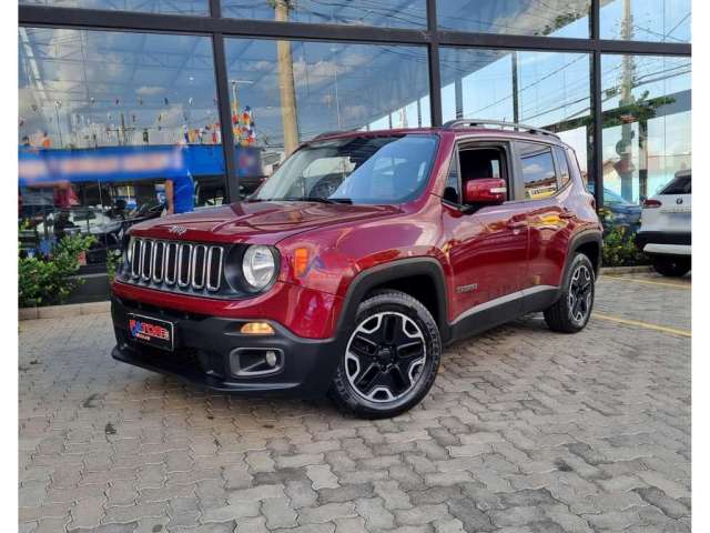 Jeep Renegade LNGTD AT - Vermelha - 2016/2016