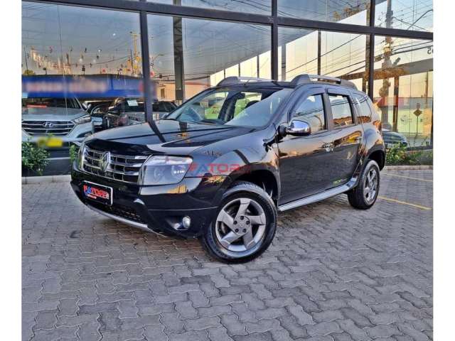 Renault Duster 20 D 4X2A - Preta - 2013/2014