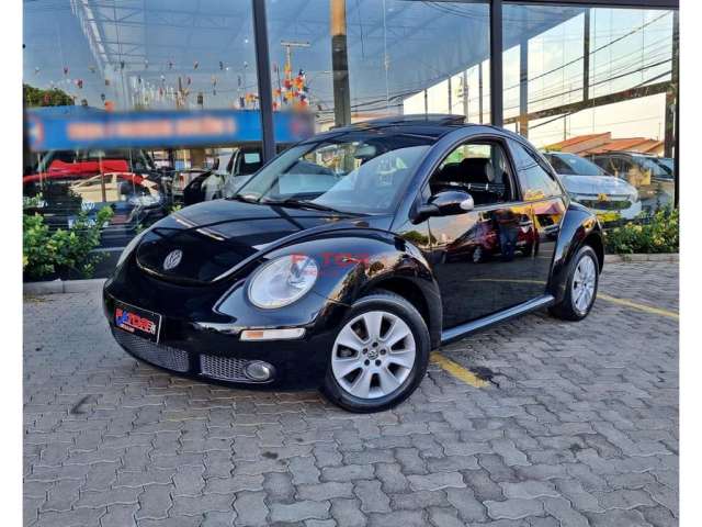 Volkswagen New Beetle 2.0 Mi Mec./Aut.  - Preta - 2008/2009