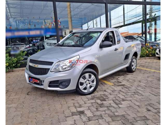 Chevrolet Montana LS 1.4 ECONOFLEX 8V 2p  - Prata - 2019/2020