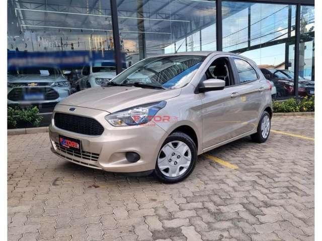 Ford KA 1.0 SE/SE Plus TiVCT Flex 5p  - Prata - 2017/2018