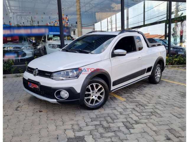 Volkswagen Saveiro CROSS 1.6 Mi Total Flex 8V CE  - Branca - 2014/2014