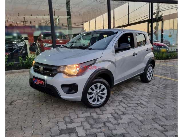 Fiat Mobi LIKE 1.0 Fire Flex 5p.  - Prata - 2021/2022