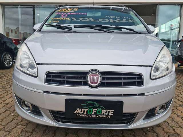 Fiat Idea 1.4 MPI ATTRACTIVE 8V FLEX 4P MANUAL - Prata - 2012/2013