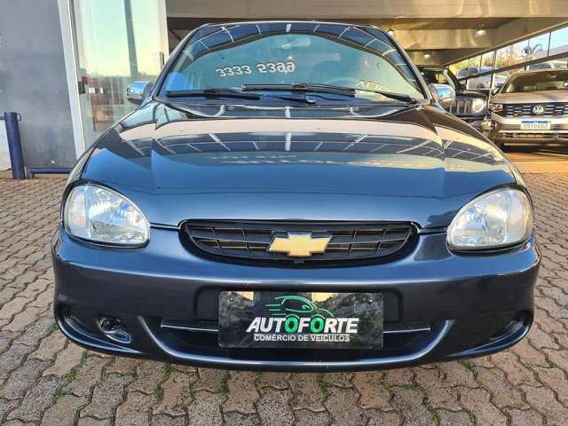 Chevrolet Classic 1.0 MPFI LIFE 8V FLEX 4P MANUAL - Cinza - 2007/2008