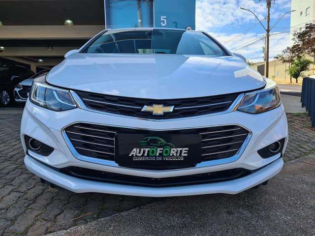 Chevrolet Cruze 1.4 TURBO LTZ 16V FLEX 4P AUTOMÁTICO - Branca - 2017/2018