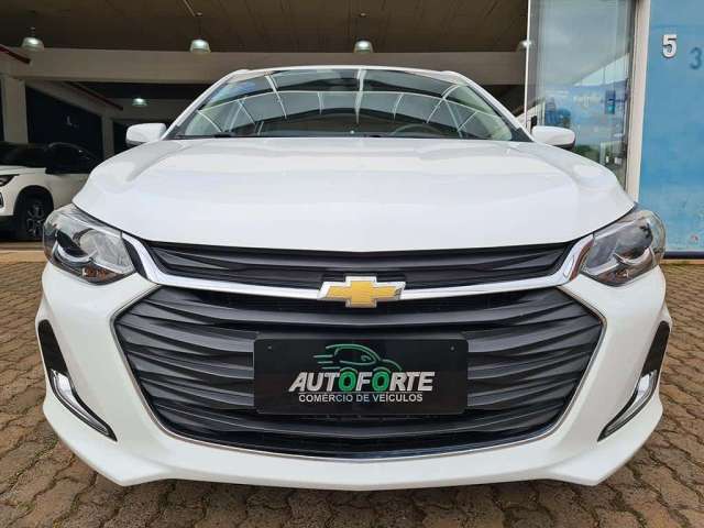 Chevrolet Onix 1.0 TURBO FLEX PREMIER AUTOMÁTICO - Branca - 2020/2021