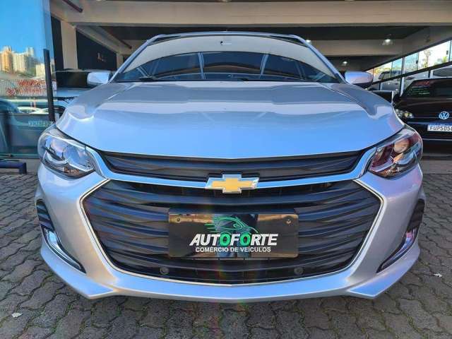 Chevrolet Onix 1.0 Turbo Automático Premier 2 - Prata - 2019/2020