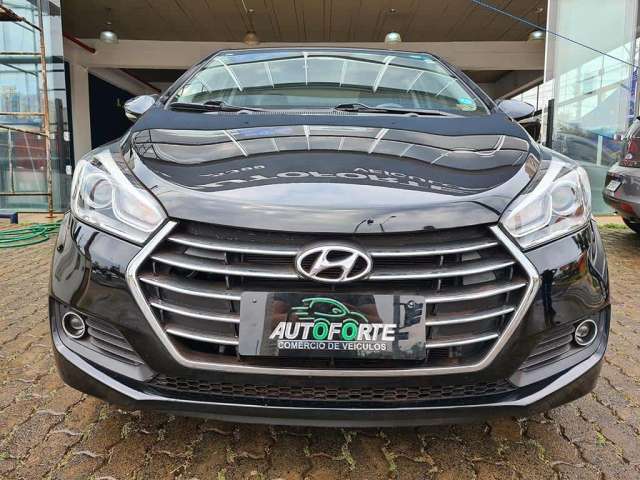 Hyundai HB20S 1.6 A PREM - Preta - 2017/2018