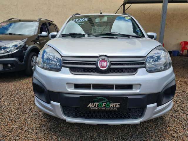 Fiat Uno WAY 1.3 E - Prata - 2017/2018