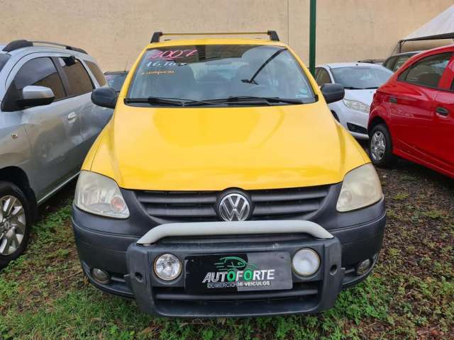 Volkswagen CrossFox 1.6 Flex - Amarela - 2007/2007