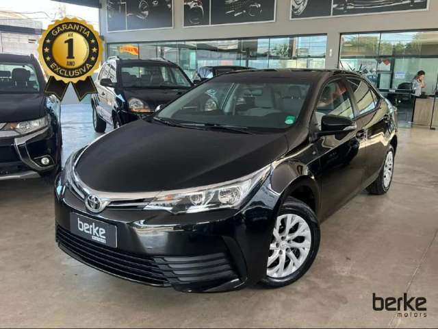 Toyota Corolla GLi 1.8 Flex 16V  Aut.  - Preta - 2017/2018