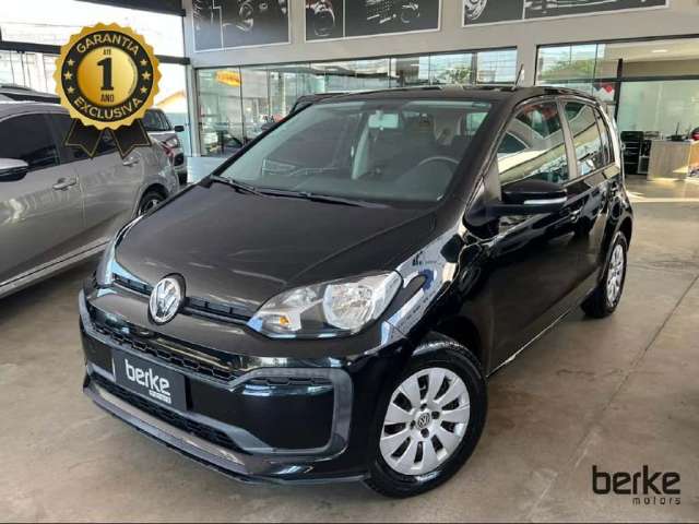 Volkswagen Up 1.0 Total Flex 12V 5p  - Preta - 2019/2020