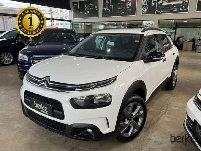 Citroën C4 CACTUS FEEL 1.6 16V Flex Aut.  - Branca - 2022/2023