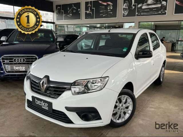 Renault Logan Zen Flex 1.0 12V 4p Mec.  - Branca - 2022/2023