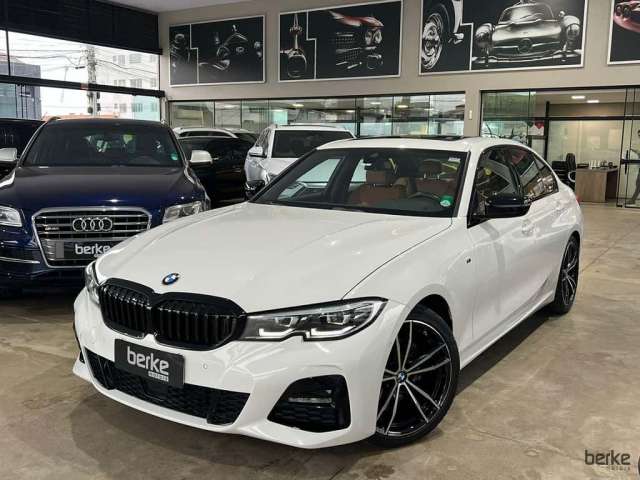 BMW 320i 2.0 TB M Sport A.Flex/M.Sport 4p - Branca - 2020/2021