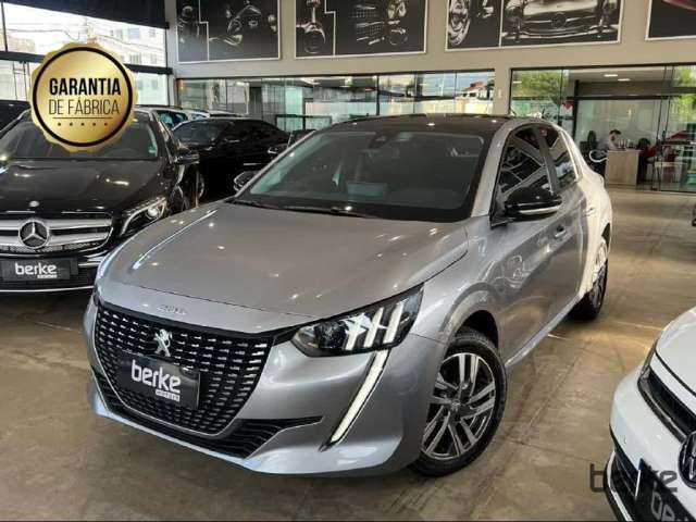 Peugeot 208 Griffe 1.6 Flex 16V 5p Aut.  - Prata - 2022/2023