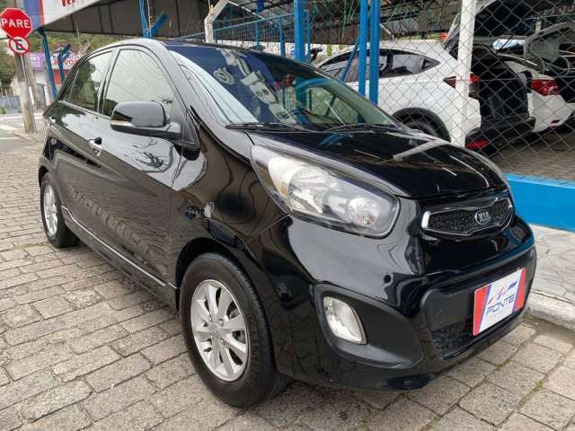 Kia Picanto EX 1.0 Mec. - Preta - 2013/2014