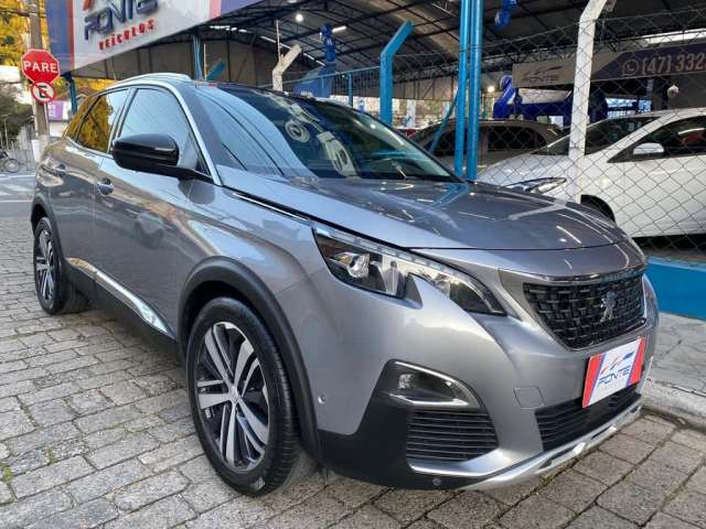 Peugeot 3008 Griffe Pack 1.6 Turbo 16V 5p Aut.  - Prata - 2020/2020