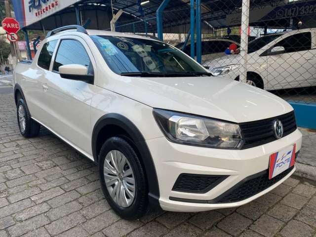 Volkswagen Saveiro Robust 1.6 Total Flex 8V CD  - Branca - 2022/2023