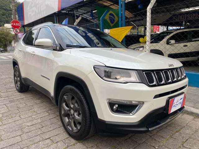 Jeep Compass LIMITED 2.0 4x2 Flex 16V Aut. - Branca - 2017/2017