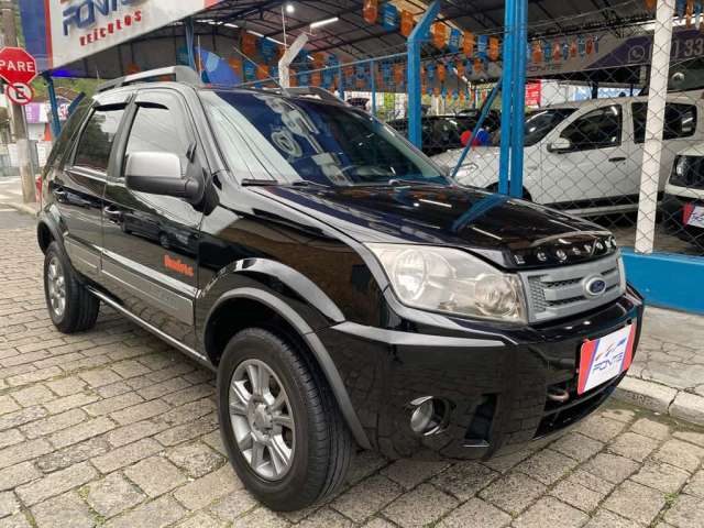 Ford EcoSport XLT FREESTYLE 1.6 Flex 8V 5p  - Preta - 2011/2012