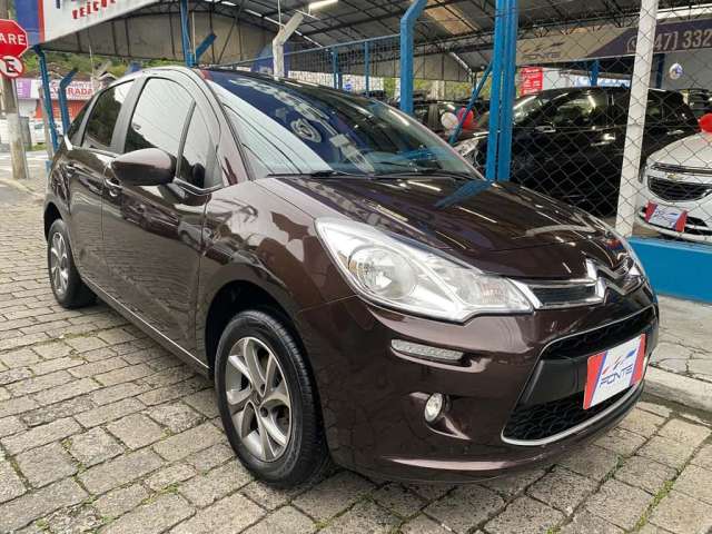 Citroën C3 Tendance Pure Tech 1.2 Flex 12V Mec.  - Marrom - 2017/2018