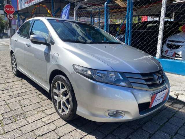 Honda City EX 1.5 Flex 16V 4p Aut.  - Prata - 2009/2010