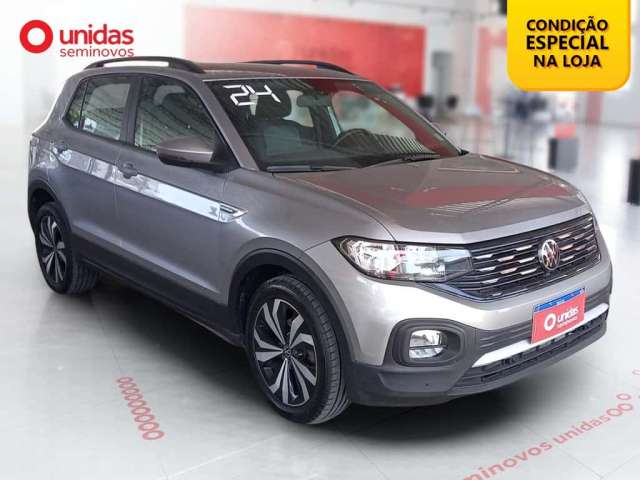 Volkswagen T-cross 2024 1.0 200 tsi total flex comfortline automático