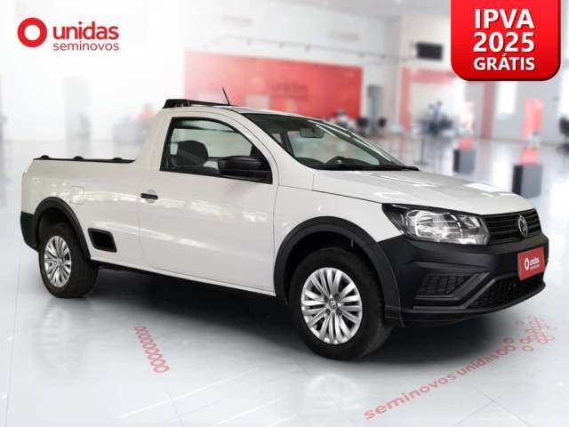 Volkswagen Saveiro 2023 1.6 msi robust cs 8v flex 2p manual