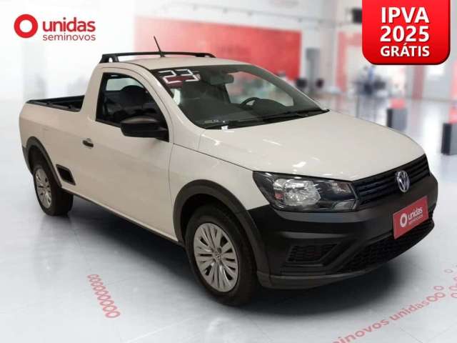 Volkswagen Saveiro 2023 1.6 msi robust cs 8v flex 2p manual