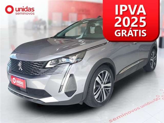 Peugeot 3008 2023 1.6 16v thp gasolina griffe automático