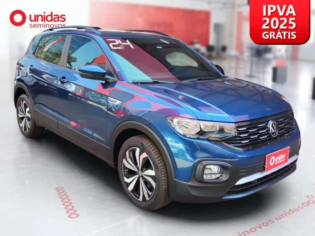 Volkswagen T-cross 2024 1.0 200 tsi total flex comfortline automático