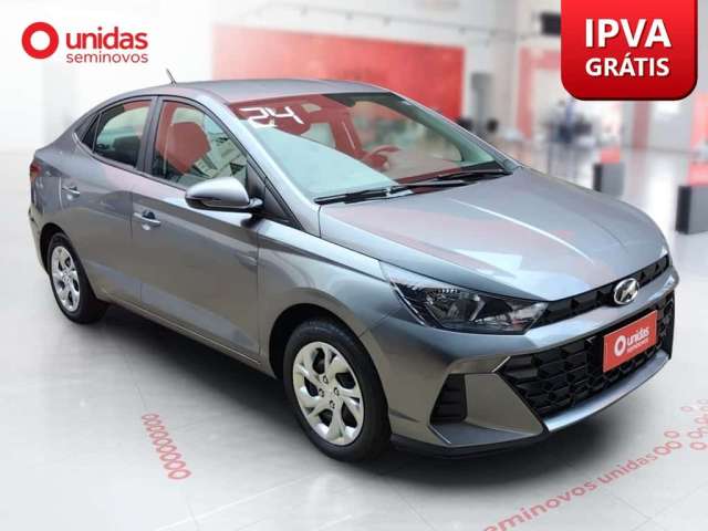 Hyundai Hb20s 2024 1.0 12v flex comfort plus manual