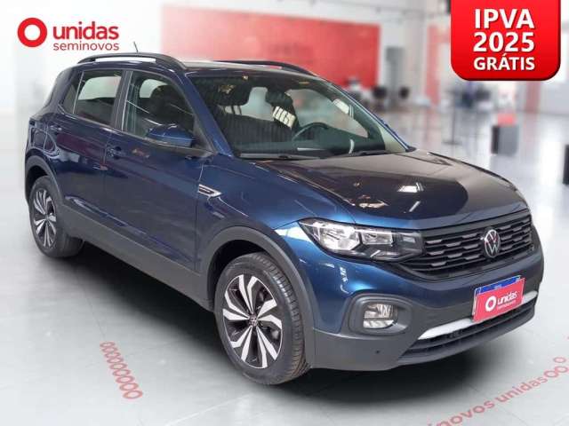 Volkswagen T-cross 2023 1.0 200 tsi total flex comfortline automático