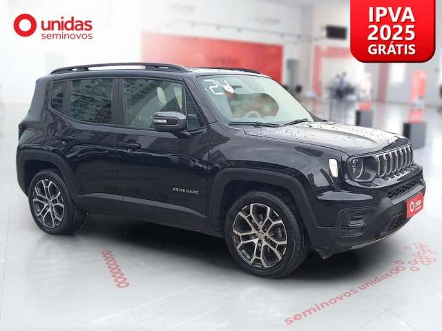 Jeep Renegade 2024 1.3 t270 turbo flex longitude at6